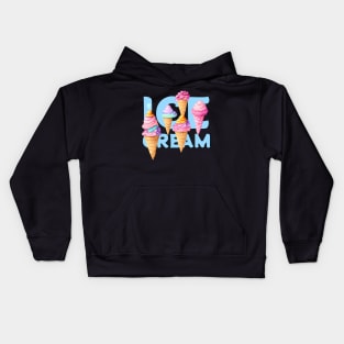 ice cream Kids Hoodie